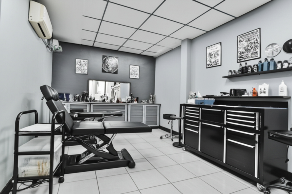 Interior del estudio 4